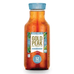 Gold Peak Slightly Sweet Tea Bottle, 52 fl oz
