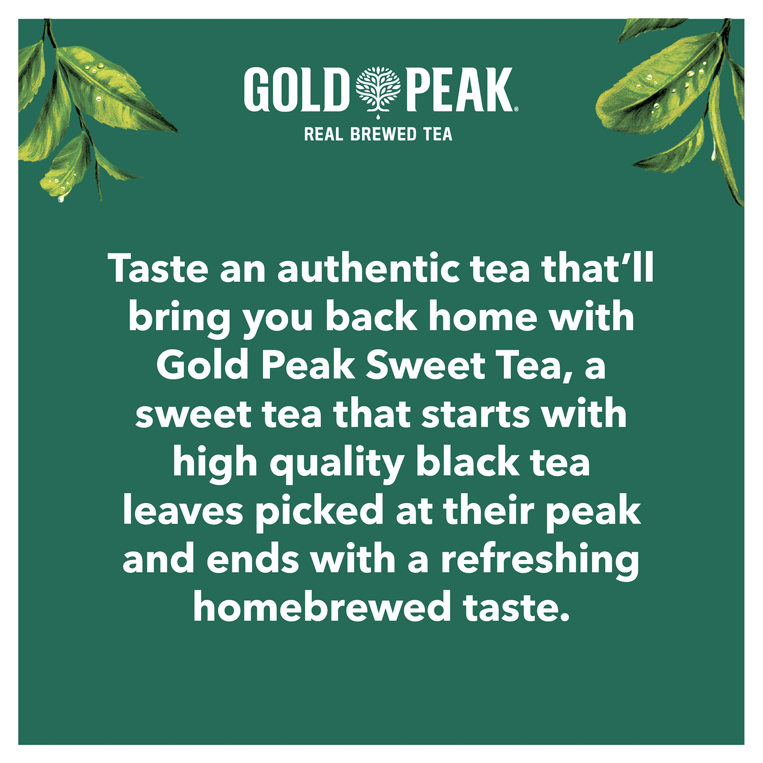 slide 3 of 4, Gold Peak Sweetened Black Iced Tea Drink, 52 fl oz, 52 fl oz