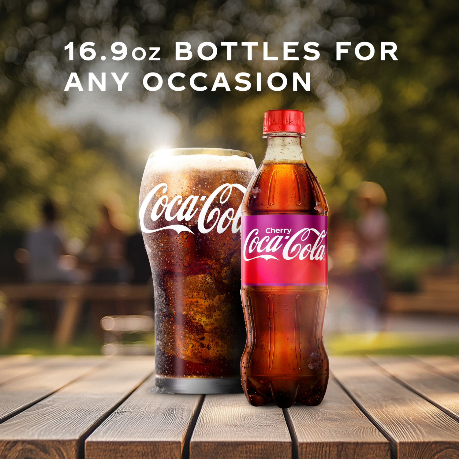 slide 2 of 5, Coca-Cola Cherry Soda Soft Drink, 16.9 fl oz, 6 Pack, 6 ct; 16.9 fl oz