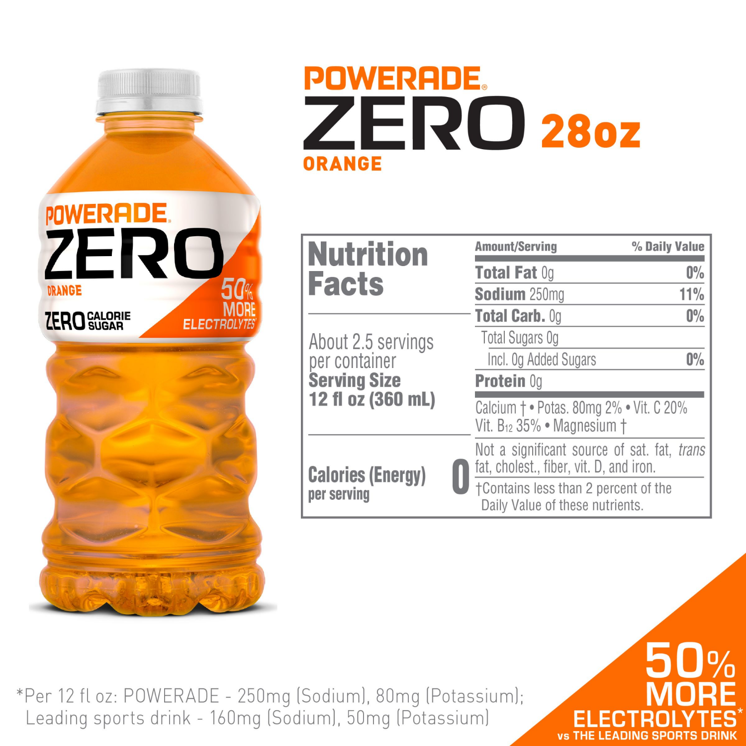 slide 3 of 7, Powerade Sports Drink - 28 oz, 28 oz