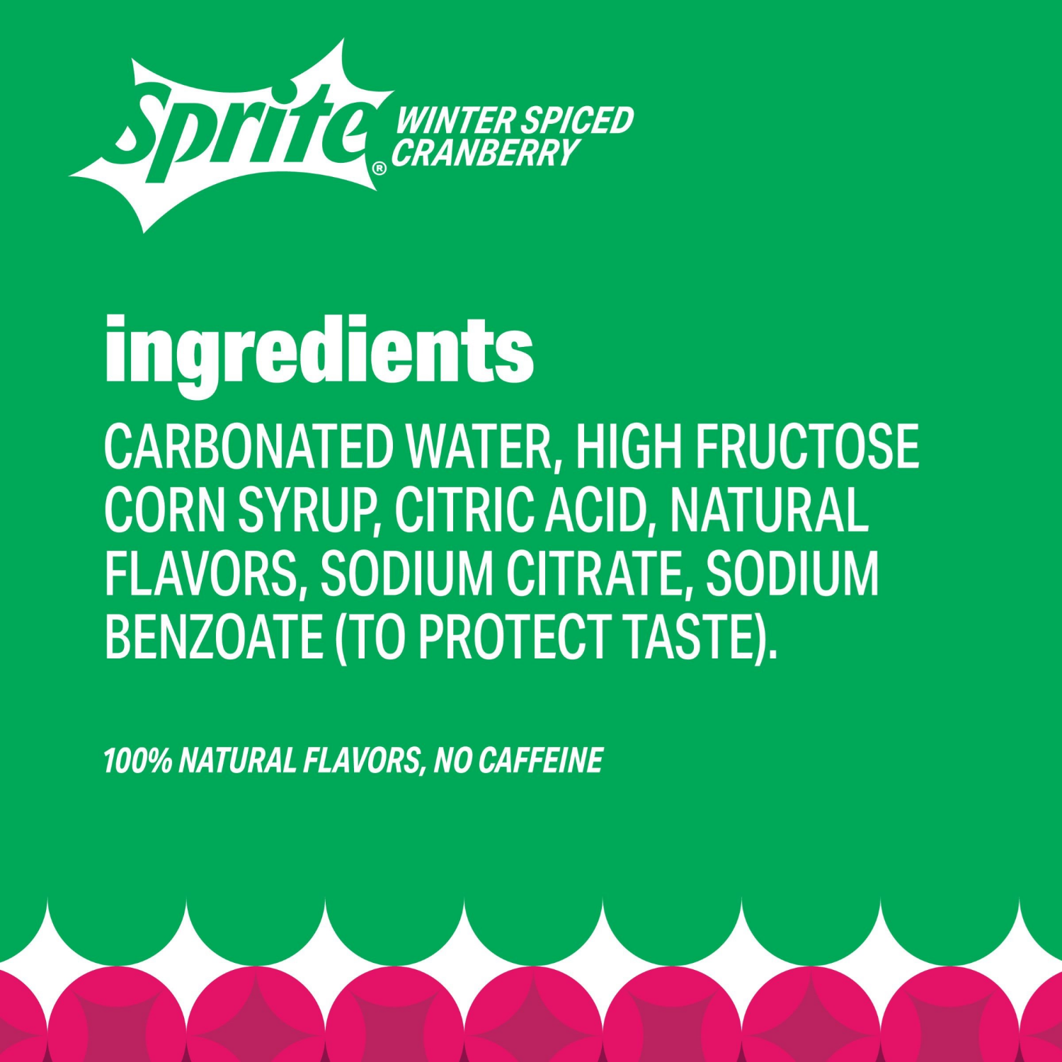 slide 5 of 7, Sprite Winter Spiced Cranberry Bottle- 2 liter, 2 liter