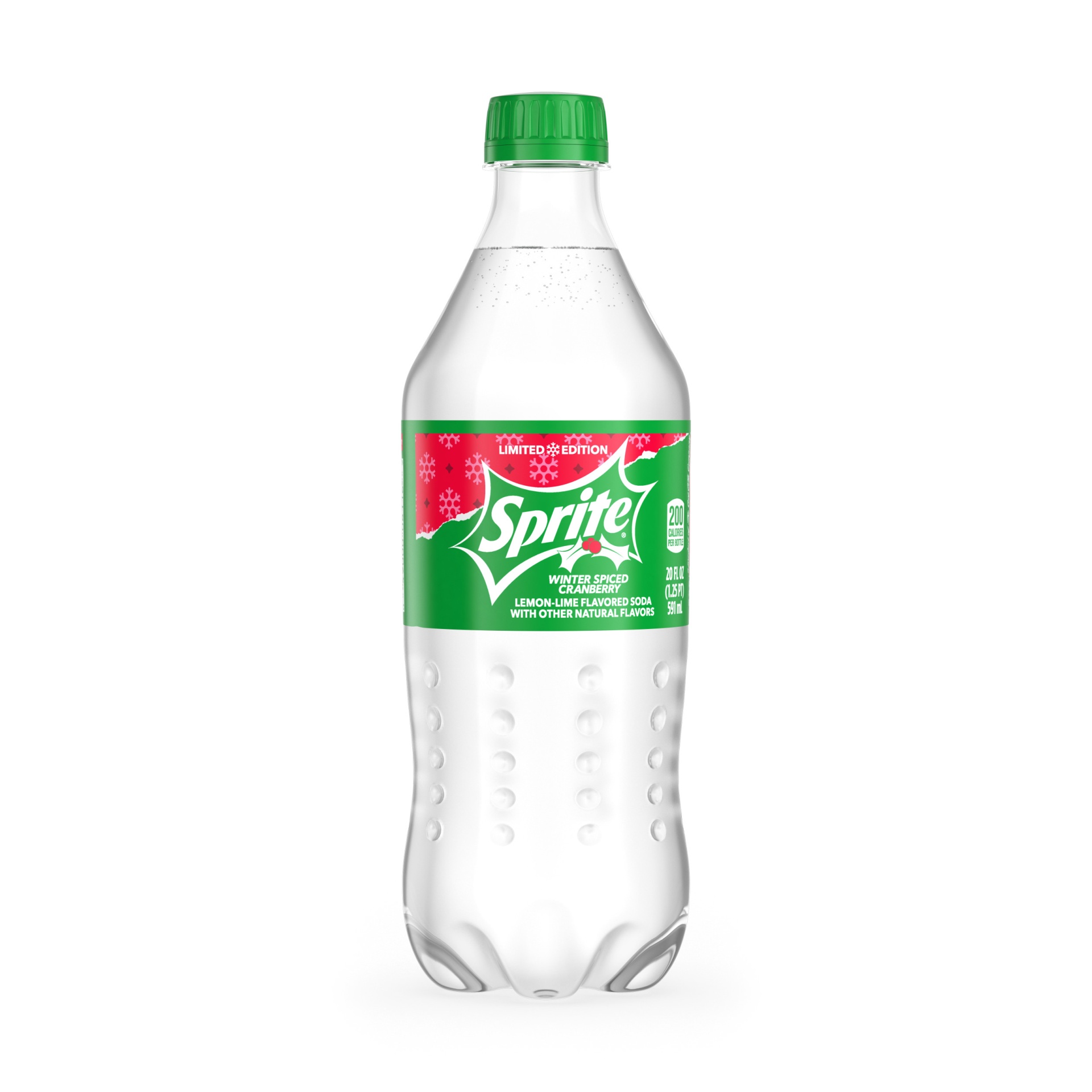 slide 6 of 7, Sprite Winter Spiced Cranberry Bottle- 20 fl oz, 20 fl oz