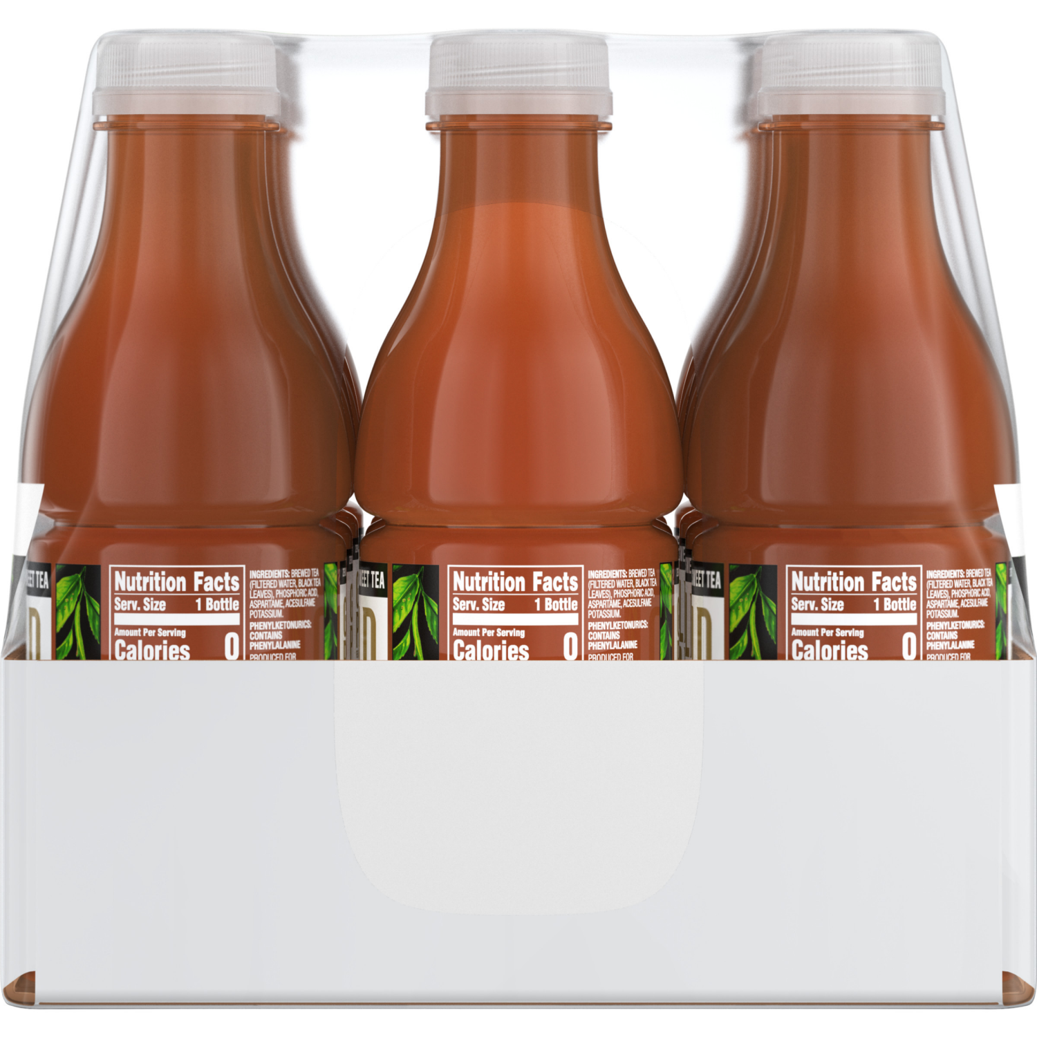 slide 5 of 6, Gold Peak Zero Sugar Sweet Tea Bottles, 16.9 fl oz, 12 Pack, 12 ct; 16.9 oz