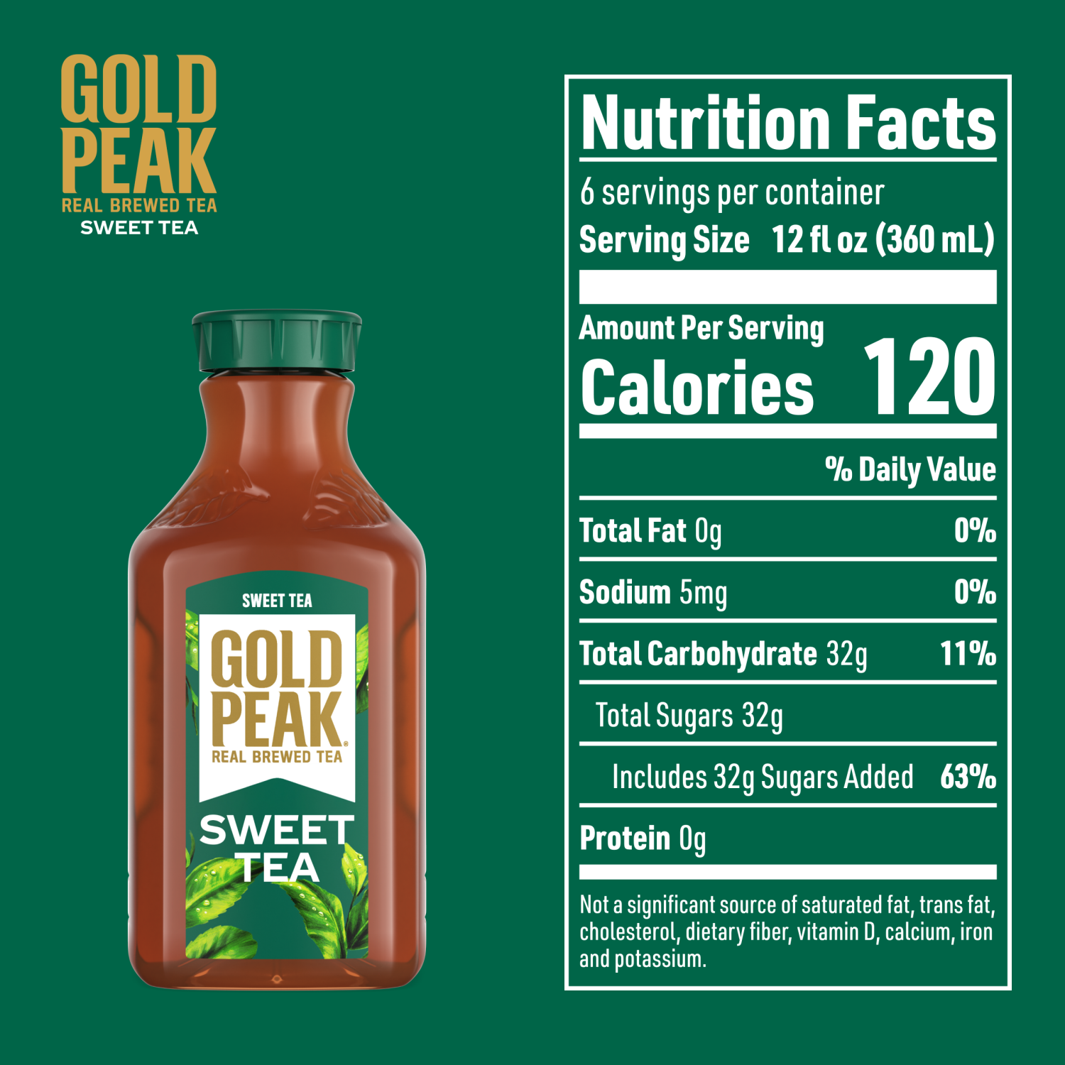 slide 5 of 6, Gold Peak Black Tea, 76 oz