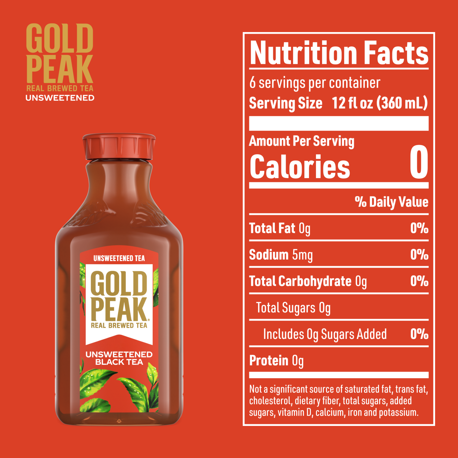 slide 5 of 7, Gold Peak Tea-Unswt Blk, 76 oz