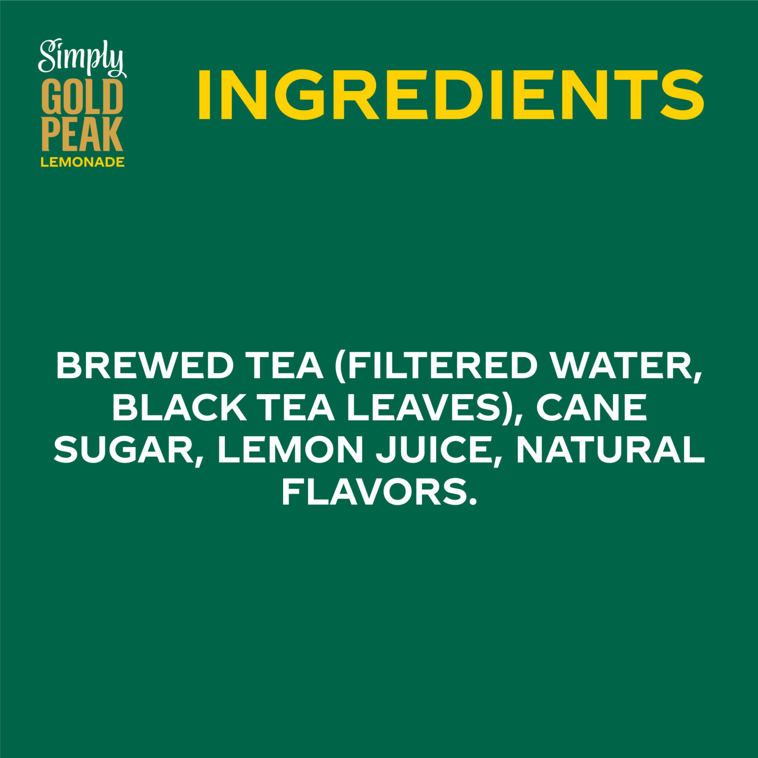 slide 3 of 7, Simply Gold Peak - Tea & Lemonade Bottle, 52 fl oz, 52 fl oz