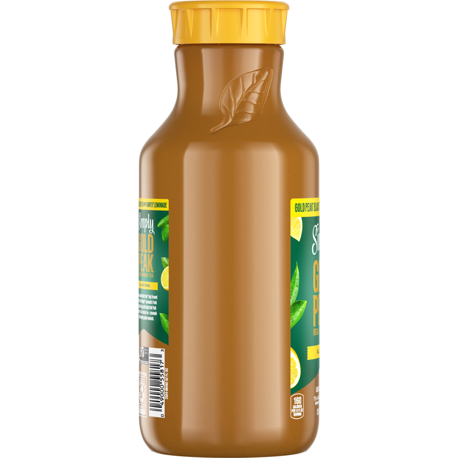slide 4 of 7, Simply Gold Peak - Tea & Lemonade Bottle, 52 fl oz, 52 fl oz