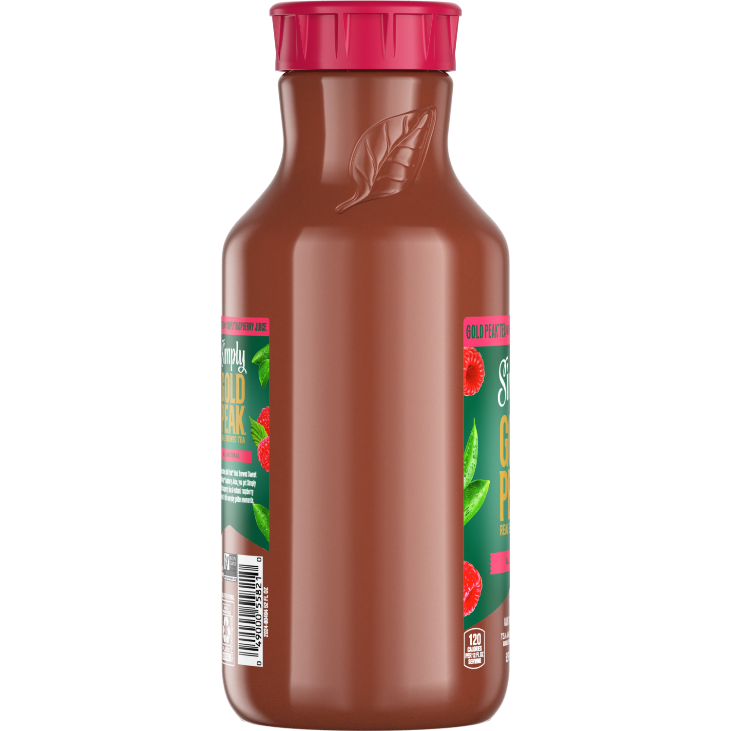 slide 4 of 7, Simply Gold Peak - Tea & Raspberry Bottle, 52 fl oz, 52 fl oz