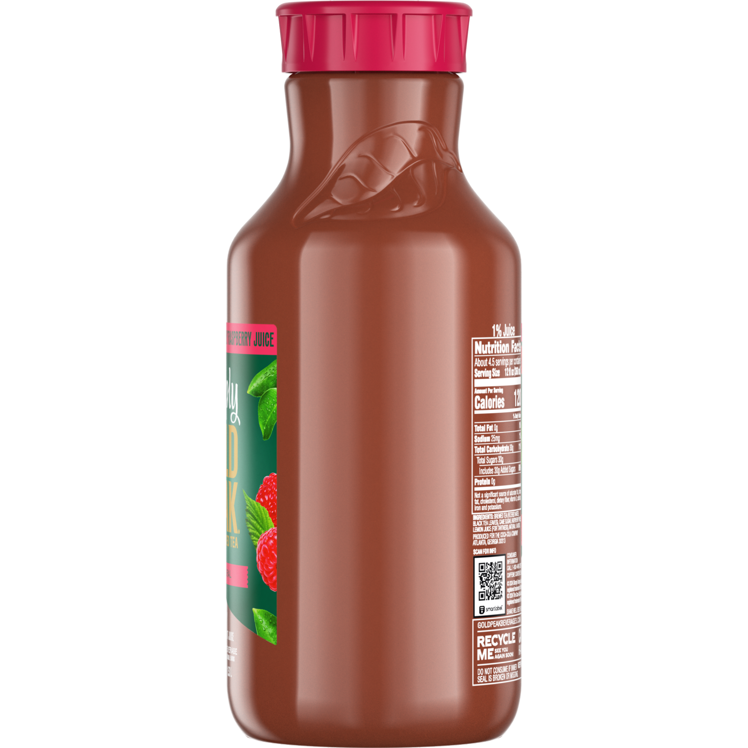 slide 5 of 7, Simply Gold Peak - Tea & Raspberry Bottle, 52 fl oz, 52 fl oz