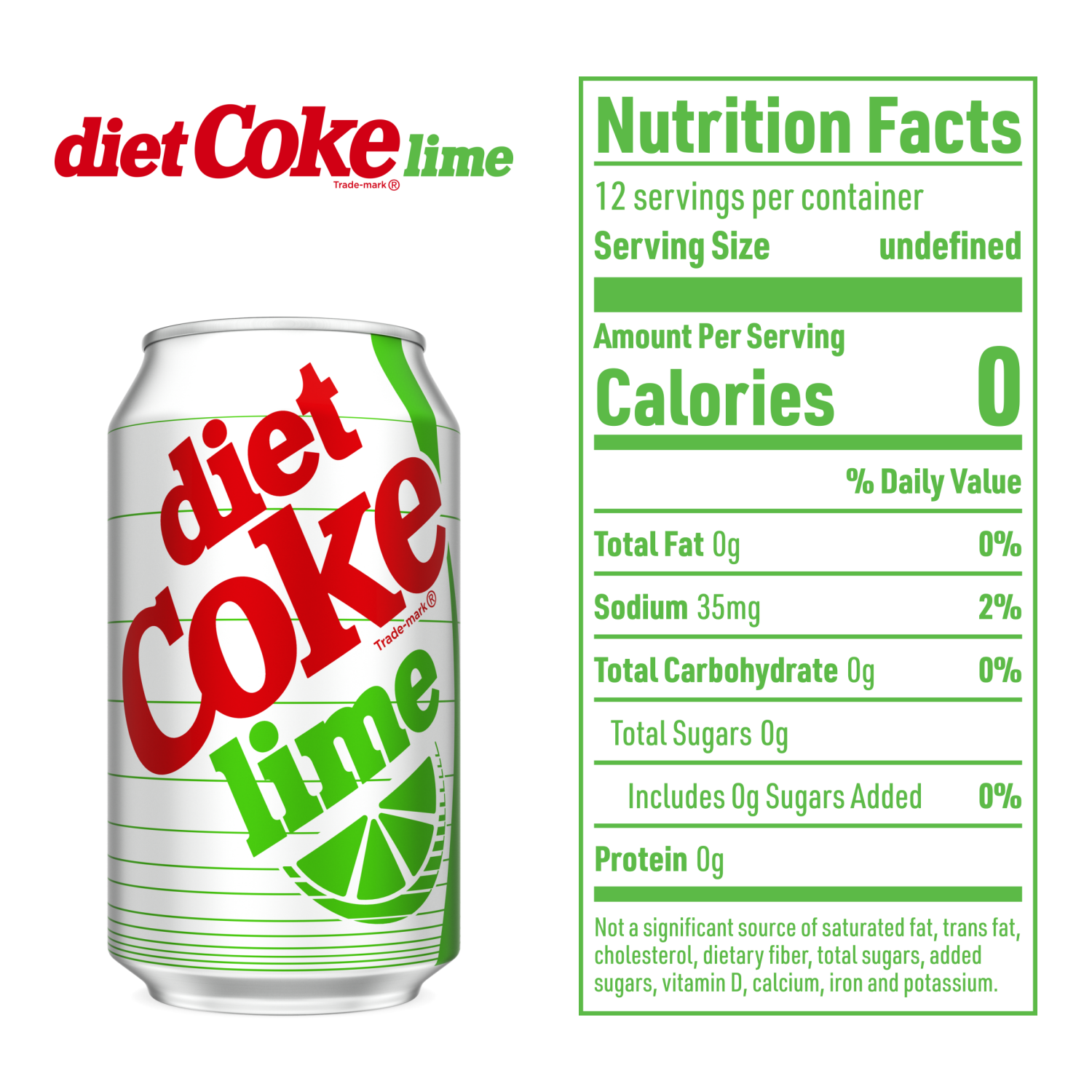 slide 3 of 5, Diet Coke Lime Fridge Pack Cans\, 12 fl oz\, 12 Pack, 12 ct; 12 oz
