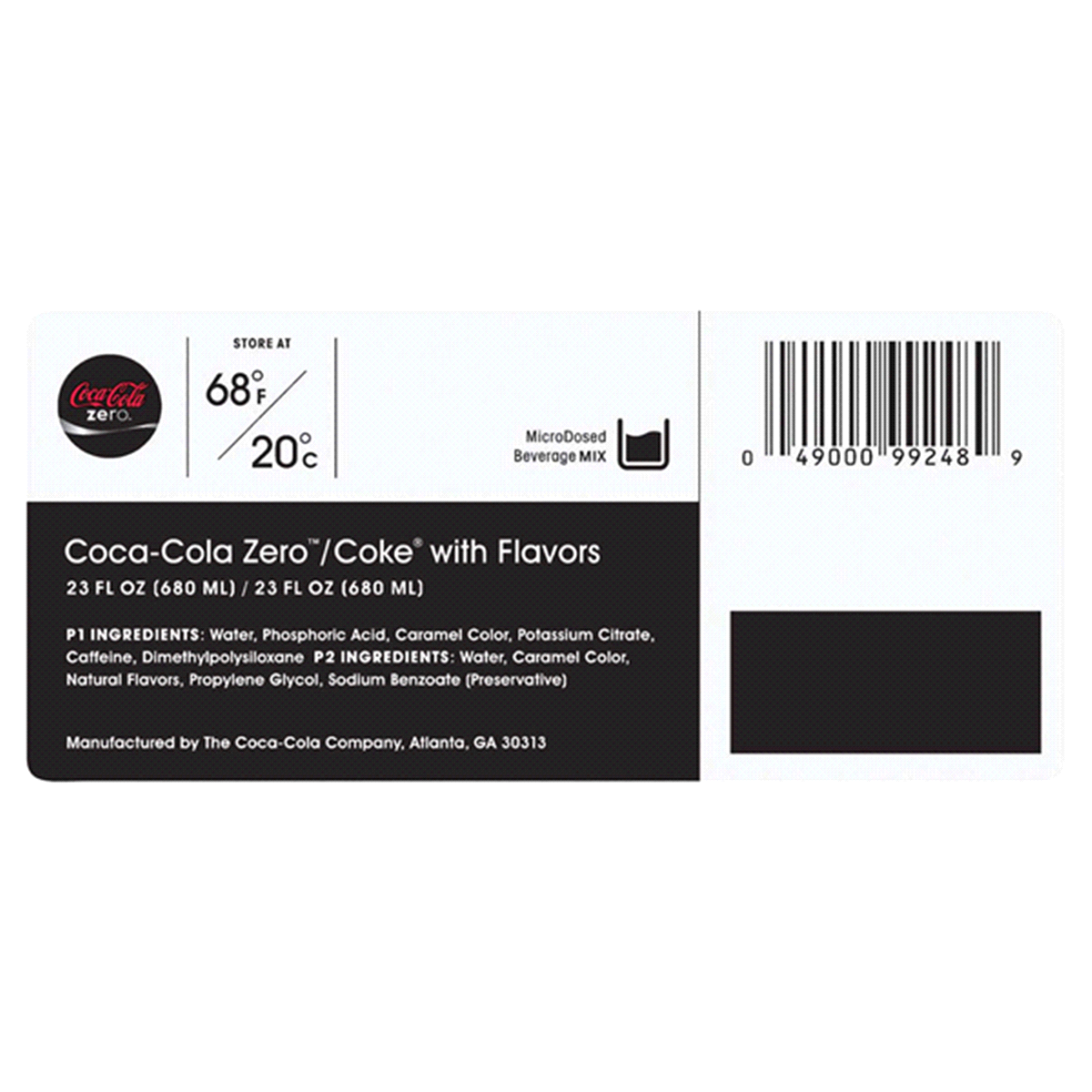 slide 2 of 5, Coke Zero Fountain, 1 ct