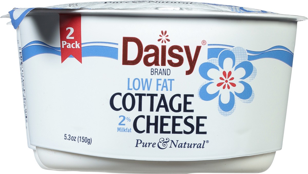 slide 8 of 9, Daisy Cottage Cheese, Low Fat, 2% Milkfat, 2 Pack, 2 ct; 5.3 oz