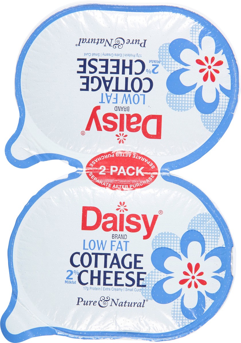 slide 4 of 9, Daisy Cottage Cheese, Low Fat, 2% Milkfat, 2 Pack, 2 ct; 5.3 oz