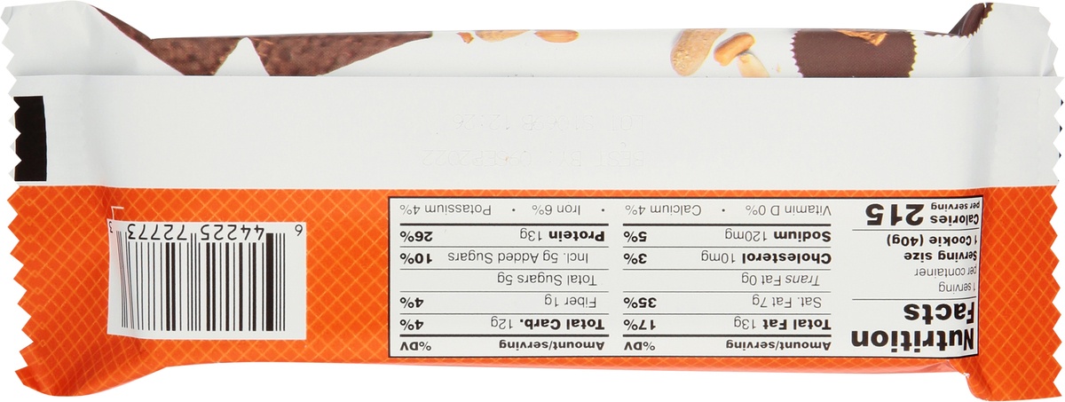 slide 4 of 9, Power Crunch Peanut Butter Fudge Flavored Protein Energy Bar 1.4 oz, 1.4 oz