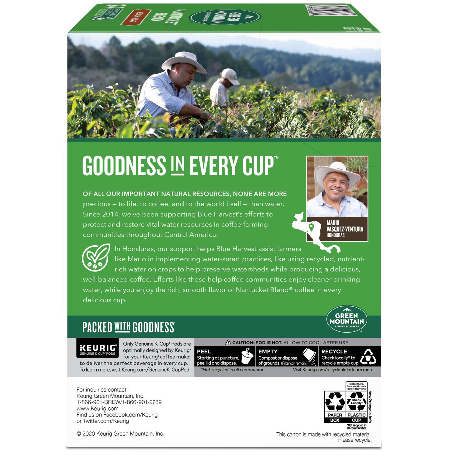 slide 11 of 31, Green Mountain Coffee Roasters Nantucket Blend Keurig Single-Serve K-Cup Pods, Medium Roast Coffee, 24 Count, 24 ct