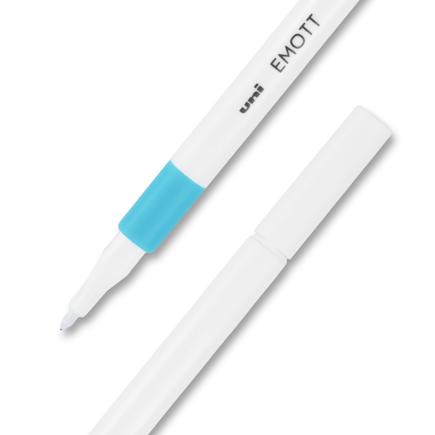 slide 5 of 7, uni-ball EMOTT Fineliner Marker Pens, Fine Point (0.4mm), Assorted Ink, 10-count, 1 ct