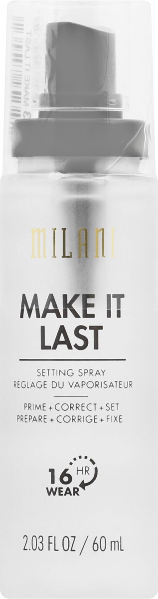 slide 7 of 12, Milani Make It Last Setting Spray Prime + Correct + Set, 2.03 oz
