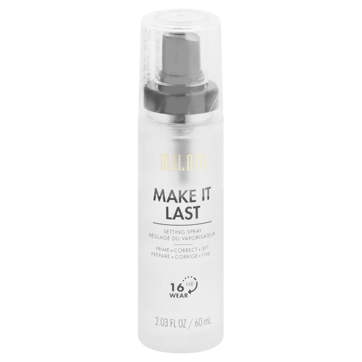 slide 2 of 12, Milani Make It Last Setting Spray Prime + Correct + Set, 2.03 oz