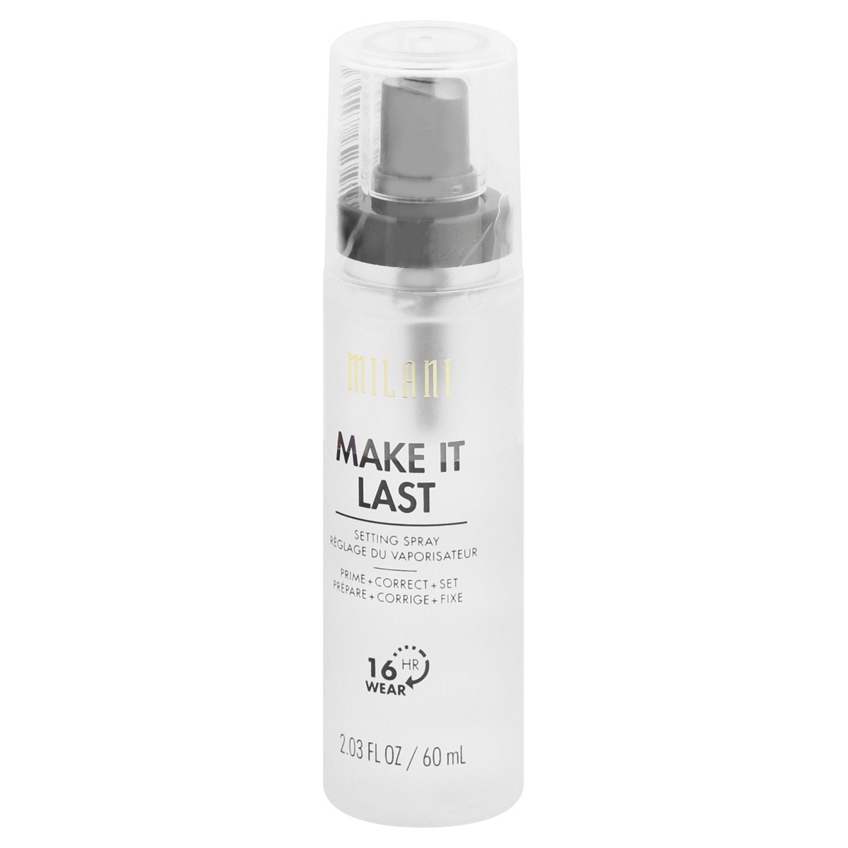 slide 9 of 12, Milani Make It Last Setting Spray Prime + Correct + Set, 2.03 oz