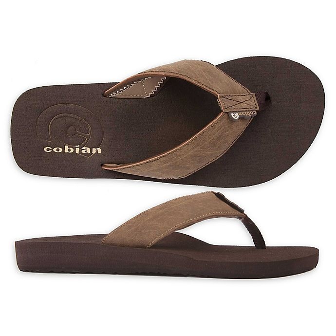 slide 1 of 1, Cobian Size 9 Men's Floater Sandal - Mocha, 1 ct