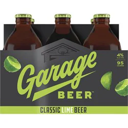 Garage Beer Lime 6 Pack Bottles