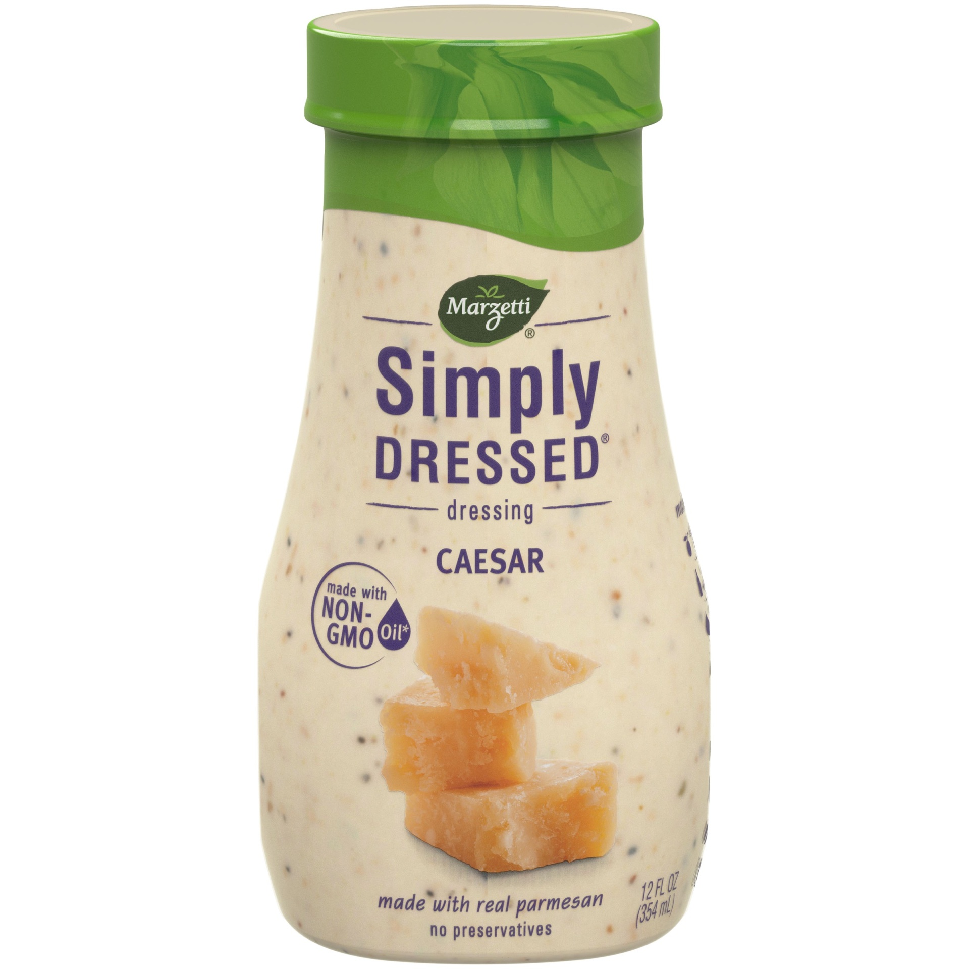 slide 1 of 3, Marzetti Simply Dressed All Natural Caesar Dressing, 12 oz