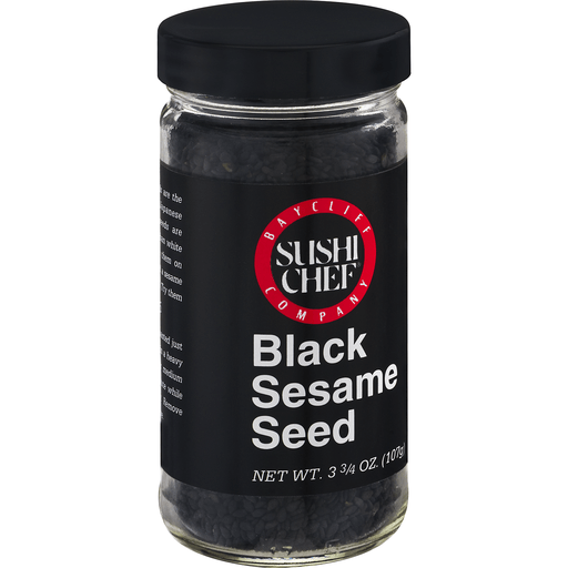 slide 2 of 9, Sushi Chef Black Seeds Sesame, 3.75 oz