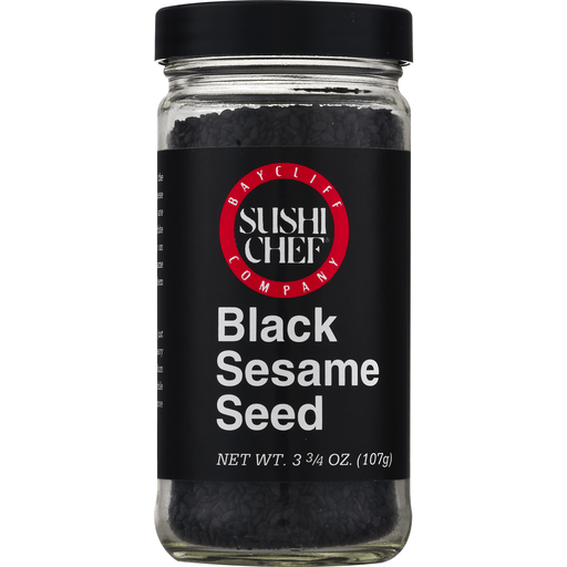 slide 4 of 9, Sushi Chef Black Seeds Sesame, 3.75 oz