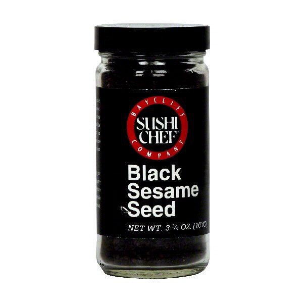 slide 1 of 2, Sushi Chef Black Seeds Sesame, 3.75 oz
