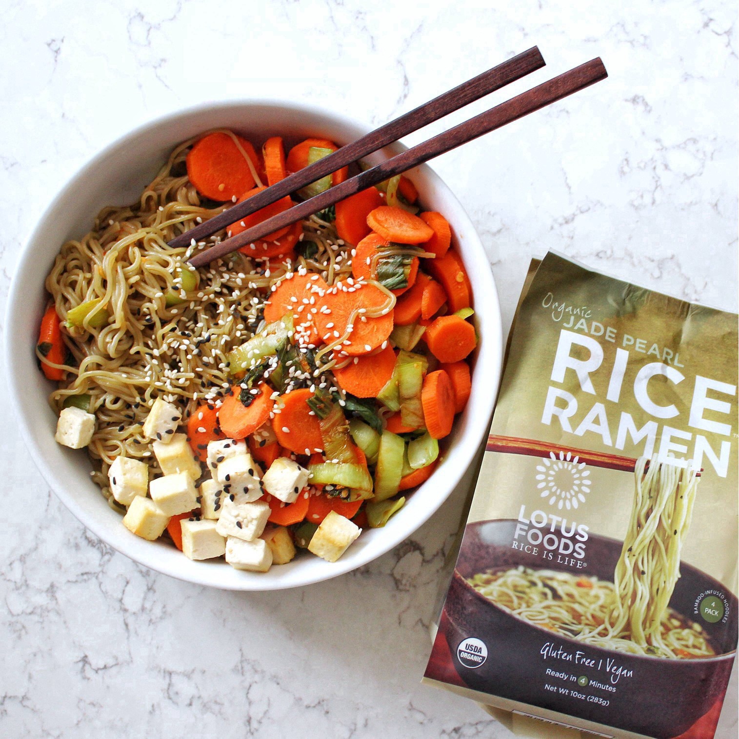 slide 38 of 47, Lotus Foods Gluten Free and Vegan Jade Pearl Rice Ramen 2.8-oz, 2.8 oz