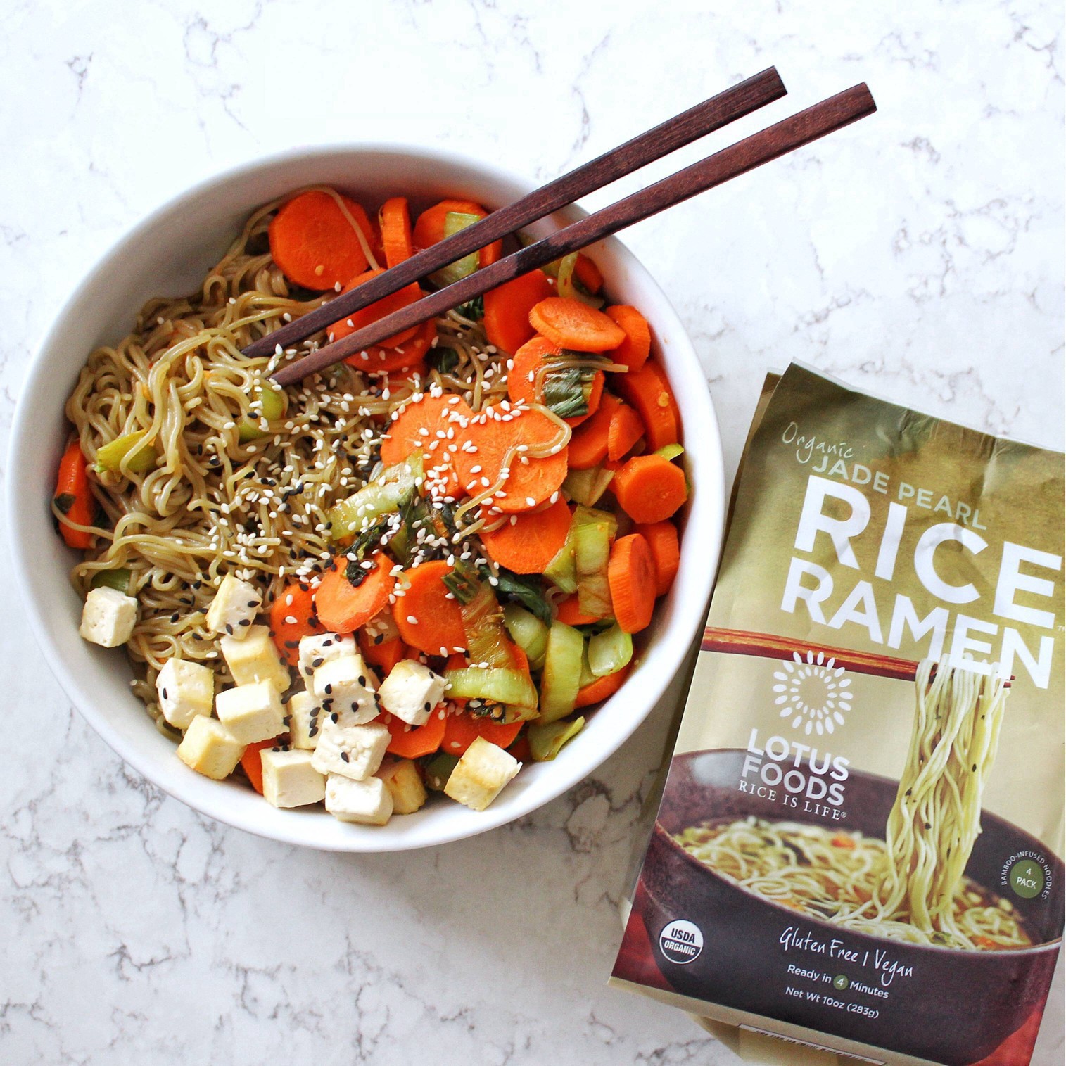 slide 36 of 47, Lotus Foods Gluten Free and Vegan Jade Pearl Rice Ramen 2.8-oz, 2.8 oz