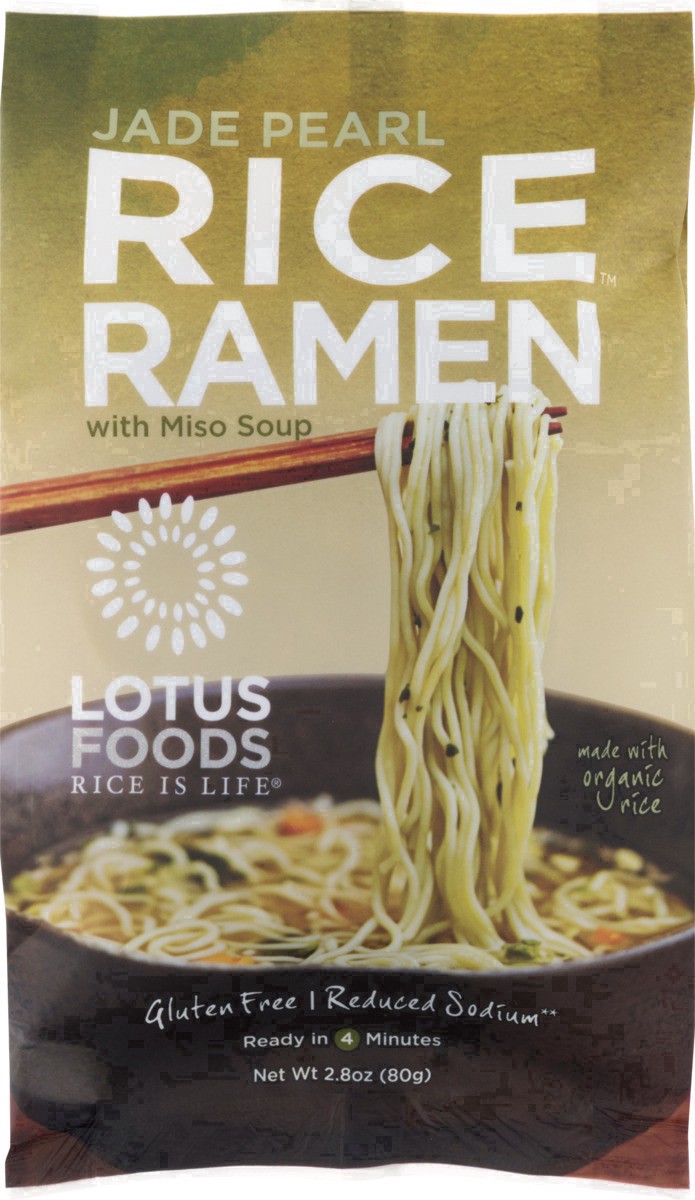 slide 18 of 47, Lotus Foods Gluten Free and Vegan Jade Pearl Rice Ramen 2.8-oz, 2.8 oz