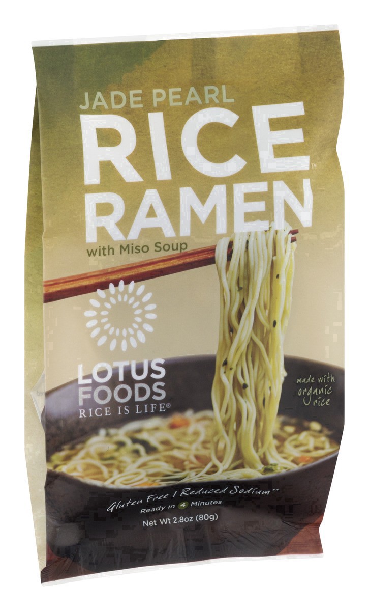 slide 20 of 47, Lotus Foods Gluten Free and Vegan Jade Pearl Rice Ramen 2.8-oz, 2.8 oz