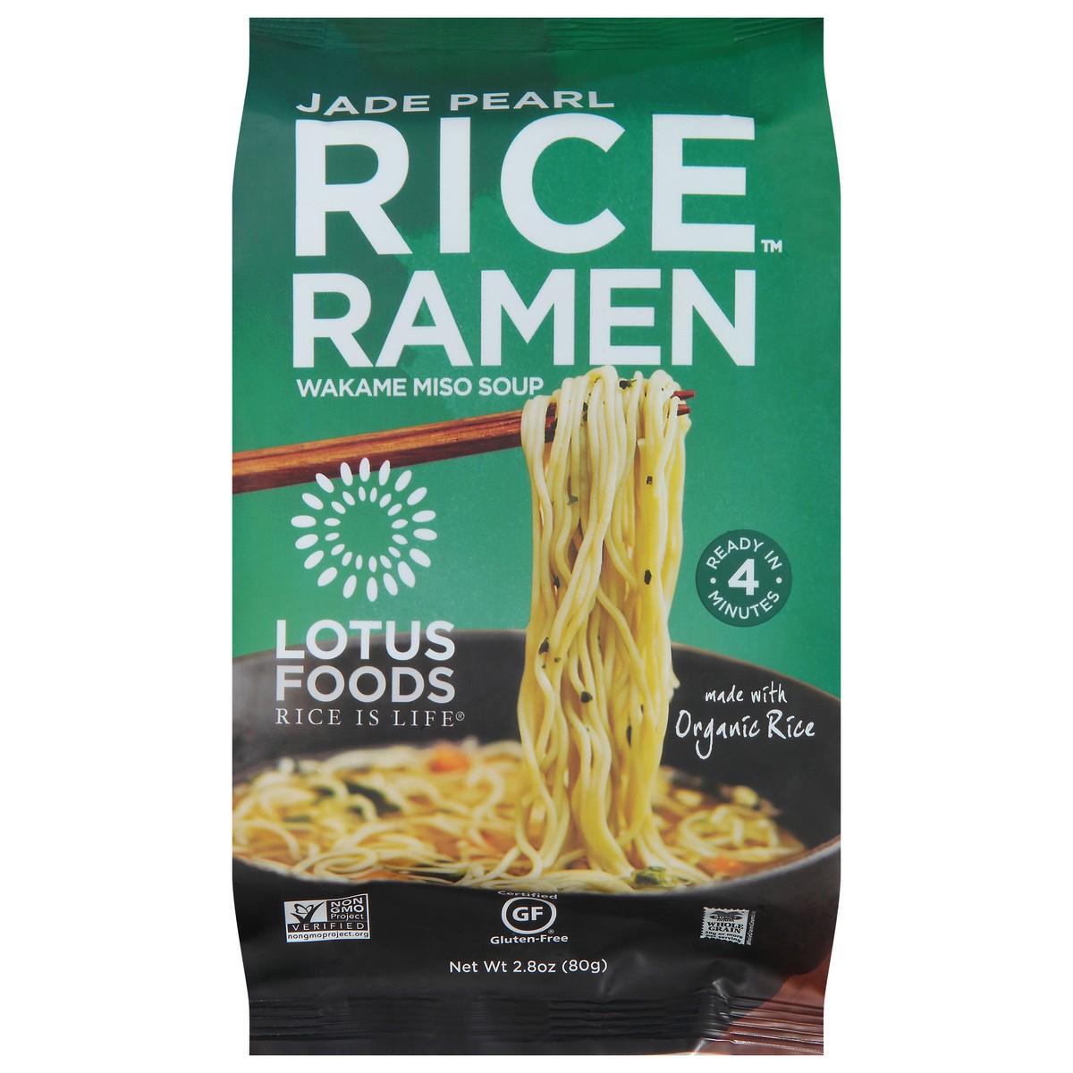 slide 1 of 47, Lotus Foods Gluten Free and Vegan Jade Pearl Rice Ramen 2.8-oz, 2.8 oz