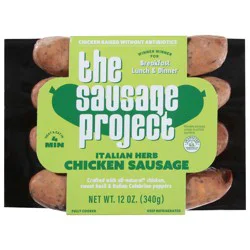The Sausage Project Italian Herb Chicken Sausage 12 oz