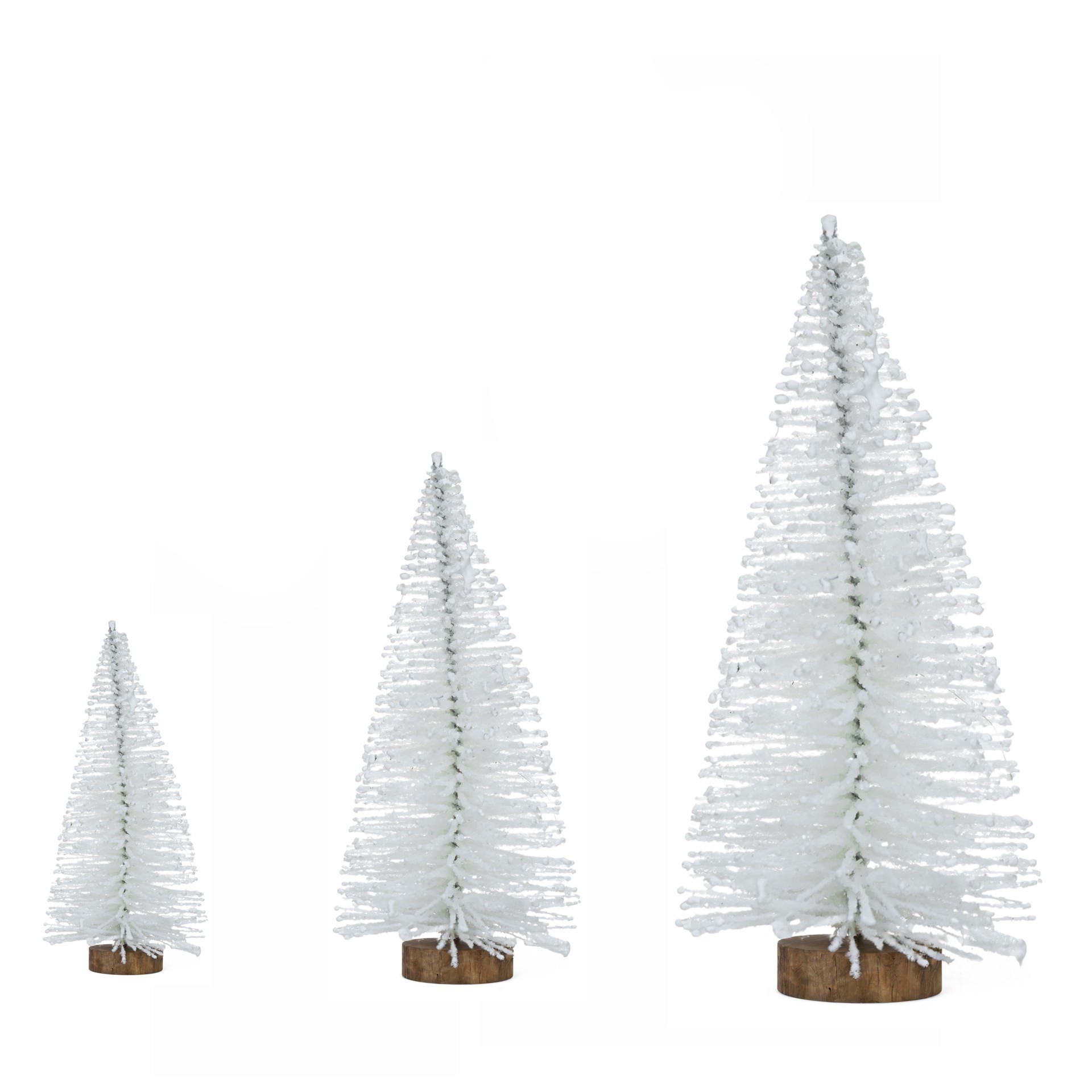 slide 2 of 2, Mini White Tree Decoration Set By Ashland, null