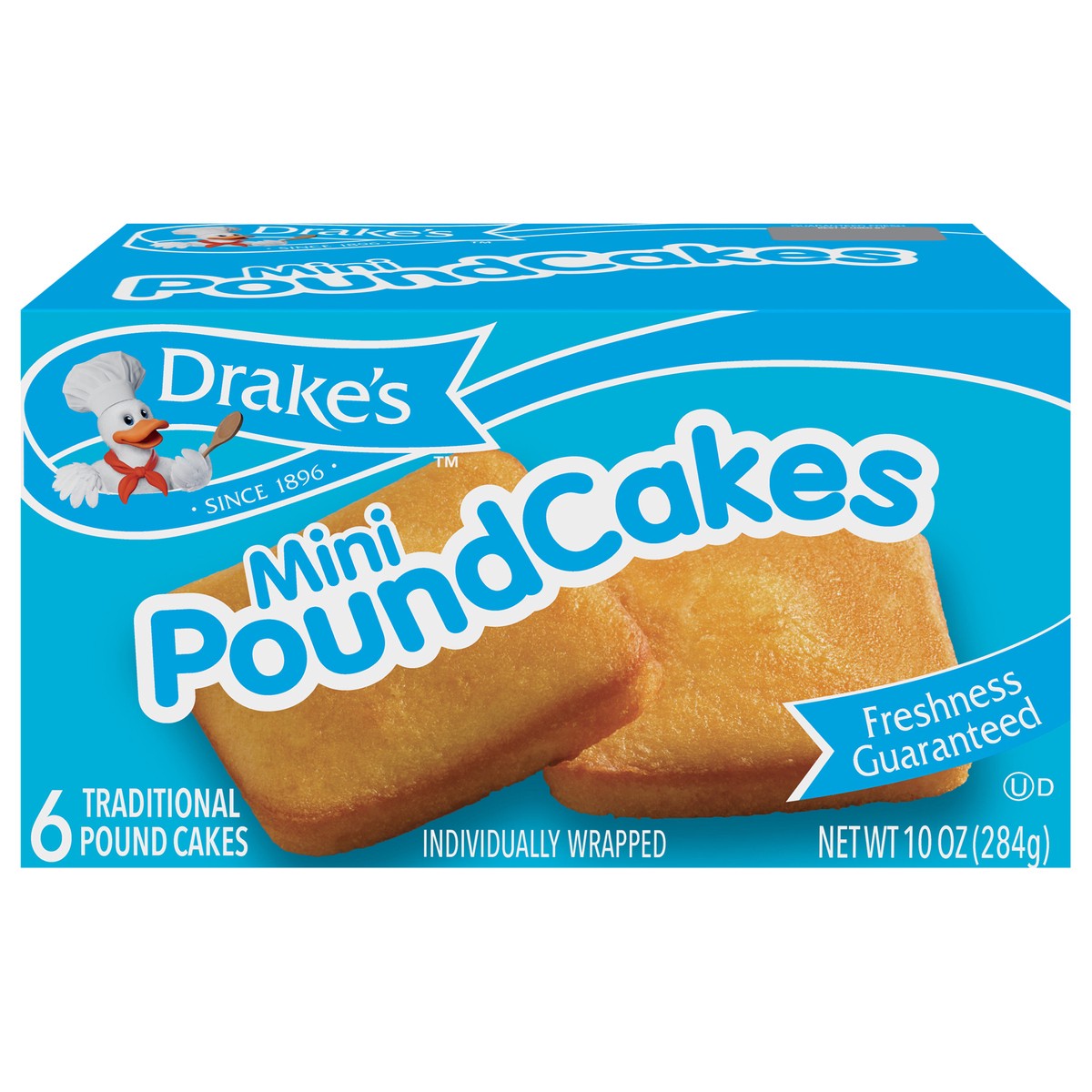 slide 4 of 13, Drake's Cakes, Drake's Family Pack Mini Pound Cakes, 10 oz