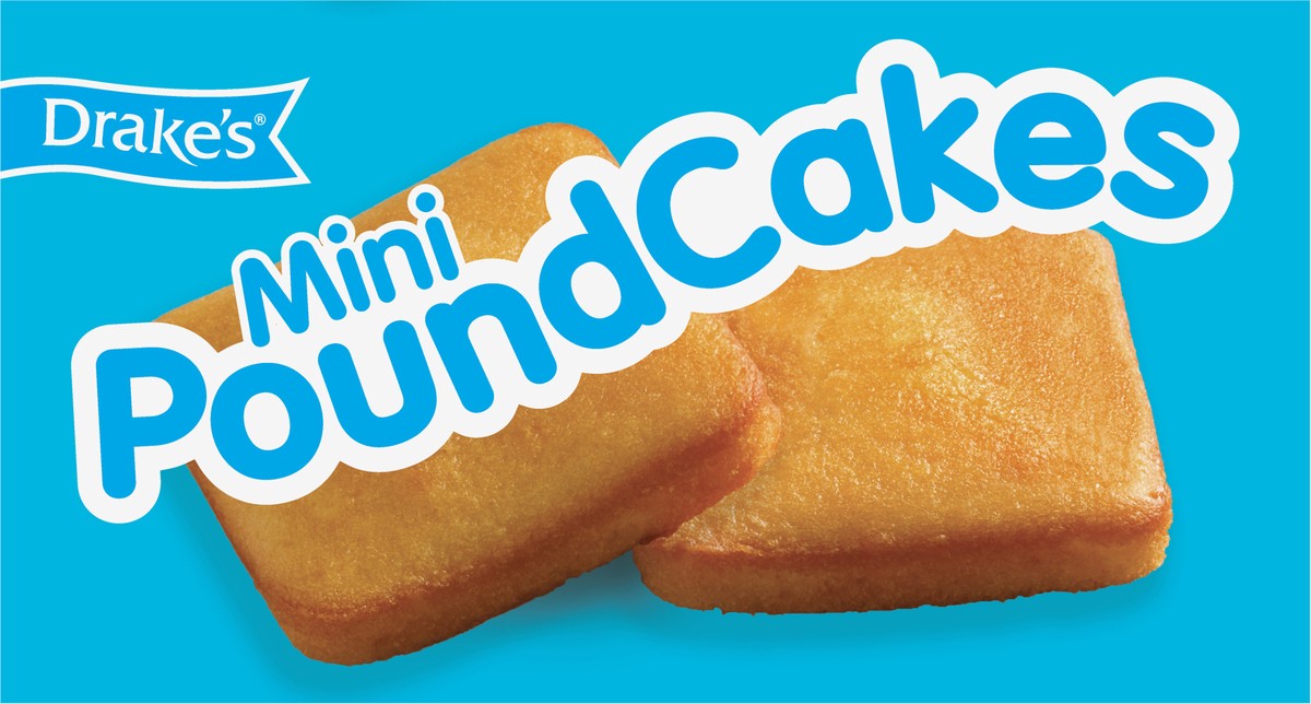 slide 8 of 13, Drake's Cakes, Drake's Family Pack Mini Pound Cakes, 10 oz