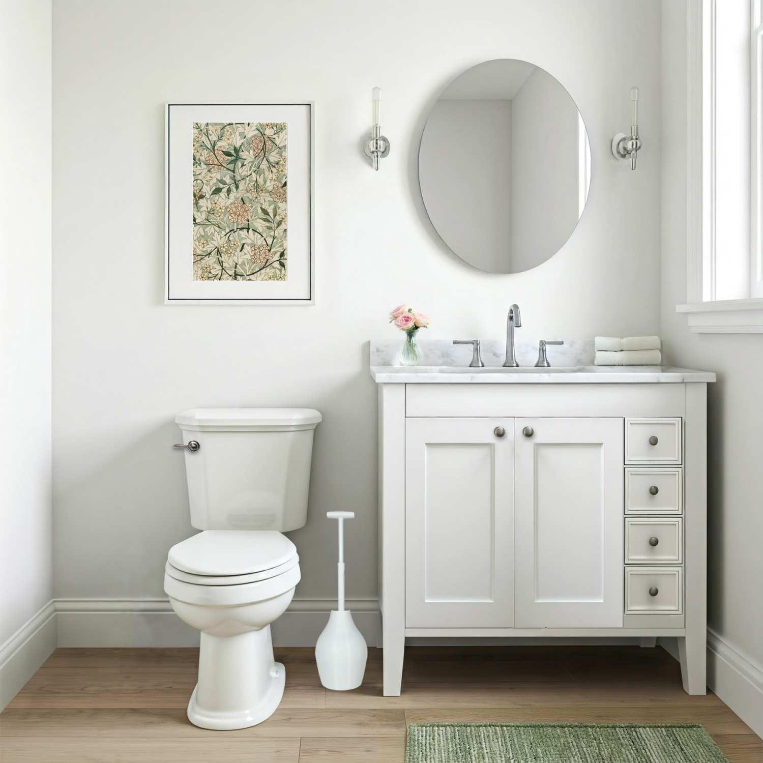 slide 6 of 6, Korky Beehive Max HideAway Toilet Plunger, 1 ct