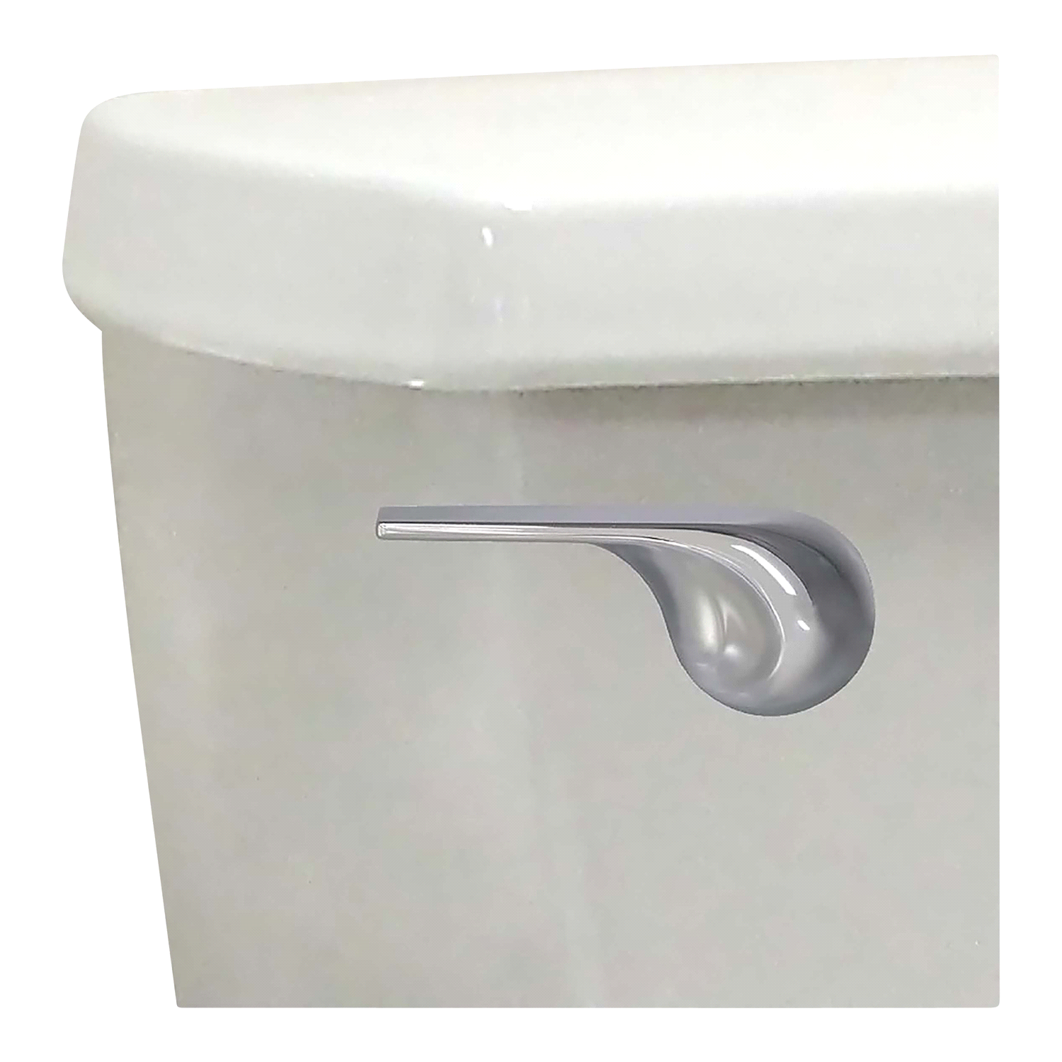 slide 3 of 4, Korky StrongARM Toilet Flush Handle, Wave Chrome, 1 ct