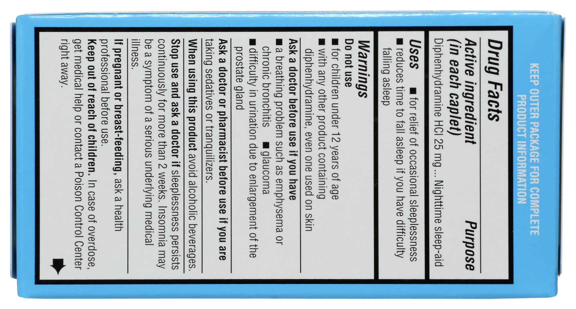 slide 4 of 5, Rite Aid Nighttime Sleep Aid Mini Caplets, 100 ct