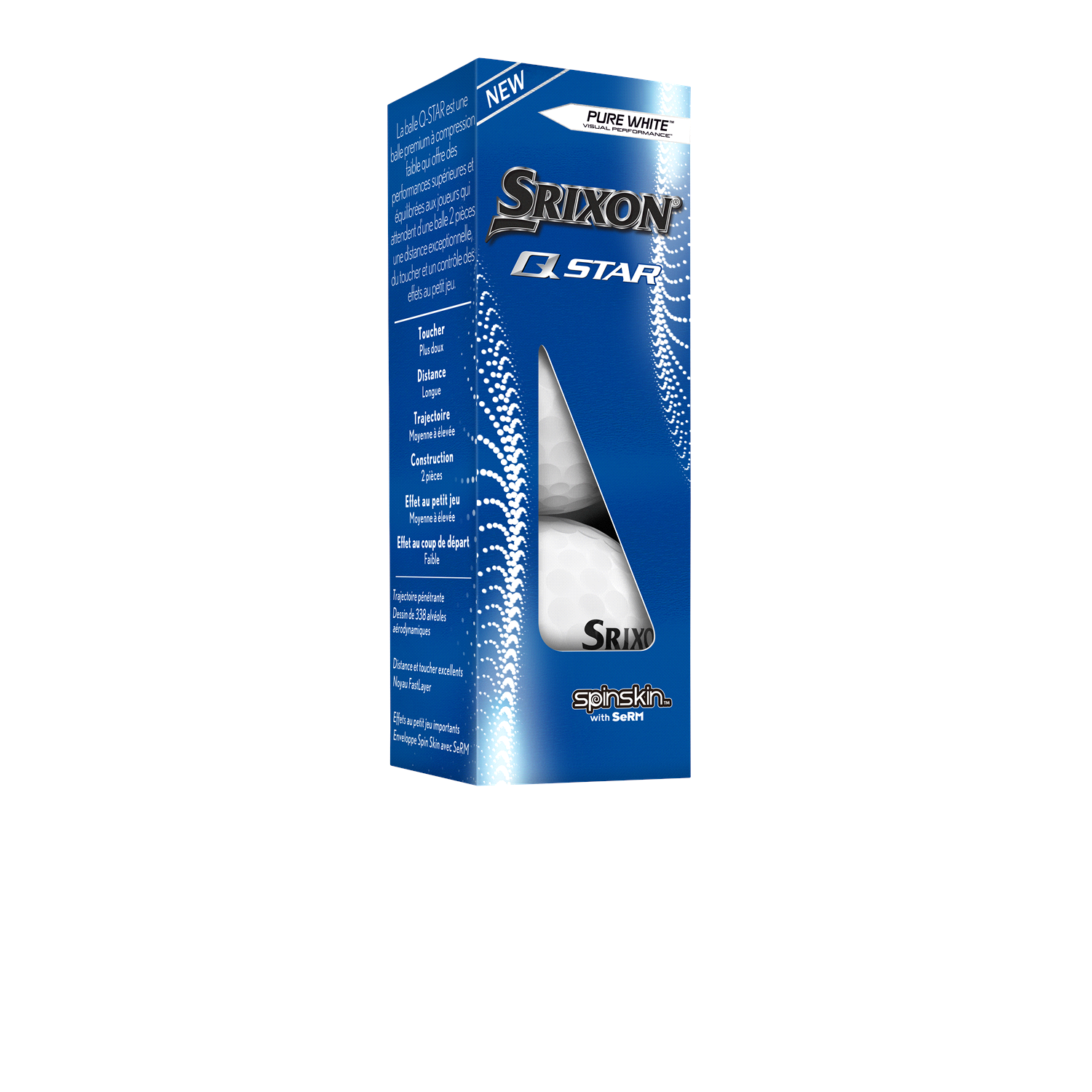 slide 3 of 3, Srixon Q-Star Golf Balls, 12 ct