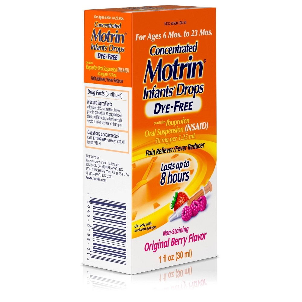 Motrin Infant Drops, Berry 1 fl oz Shipt