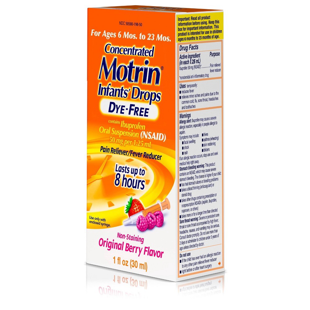 Motrin Infant Drops NSAID Berry 1 fl oz 1 fl oz Shipt