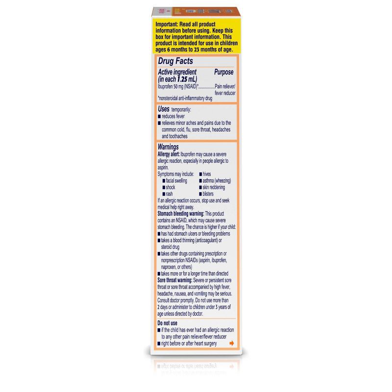 slide 8 of 9, Motrin Infant Drops NSAID Berry - 1 fl oz, 1 fl oz