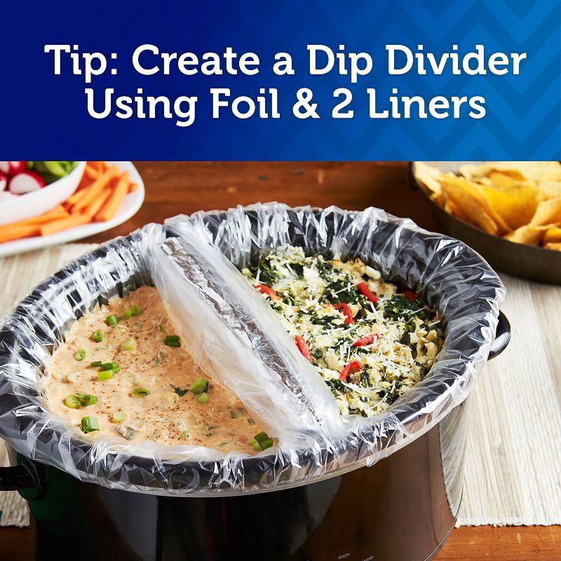 slide 6 of 7, Reynolds Kitchens Regular Size Slow Cooker Liners - 6ct/11.375sq ft, 6 ct, 11.375sq ft