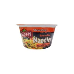 Gefen Gluten Free Brown Rice Noodle Bowl Chicken Flavor 2.25oz