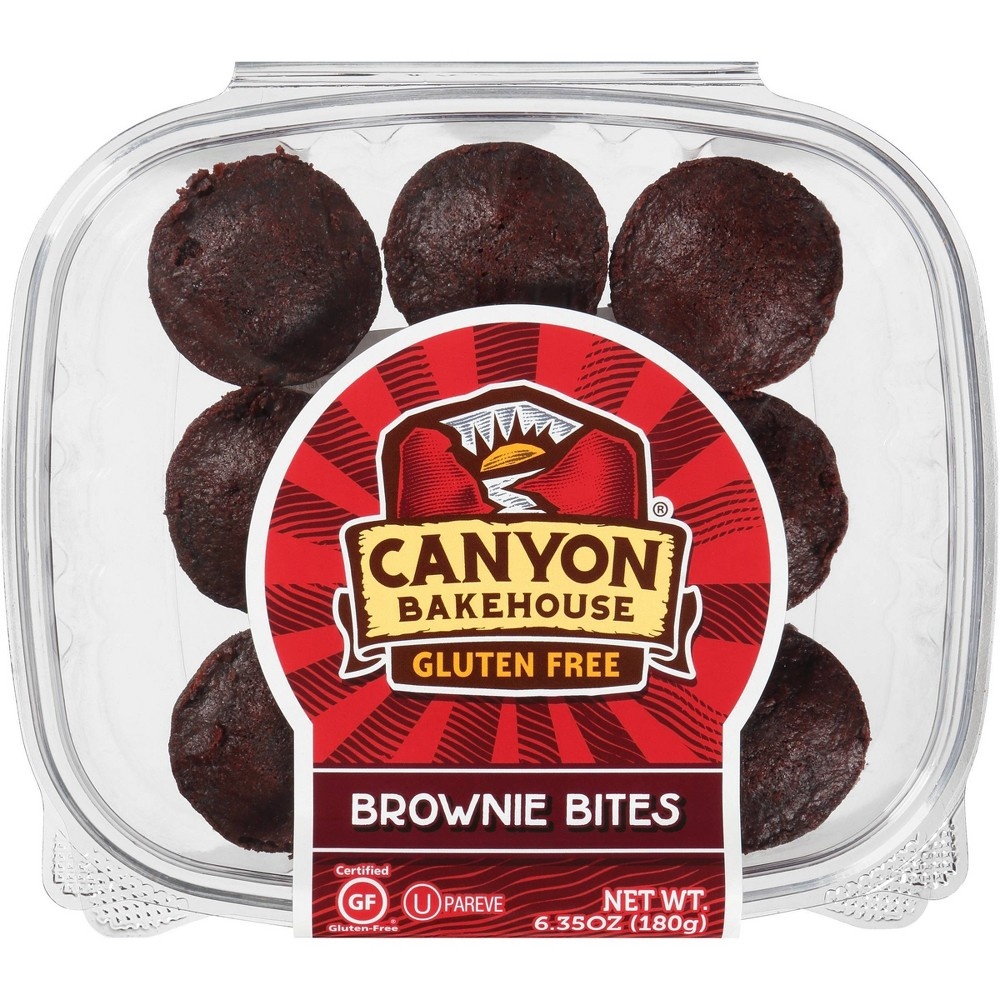 slide 2 of 8, Canyon Bakehouse Brownie Bites, 6.35 oz