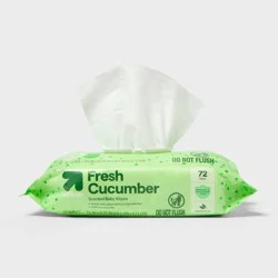 Fresh Cucumber Baby Wipes - 72ct - up&up™