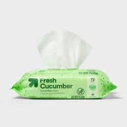Fresh Cucumber Baby Wipes - 72ct - up&up™